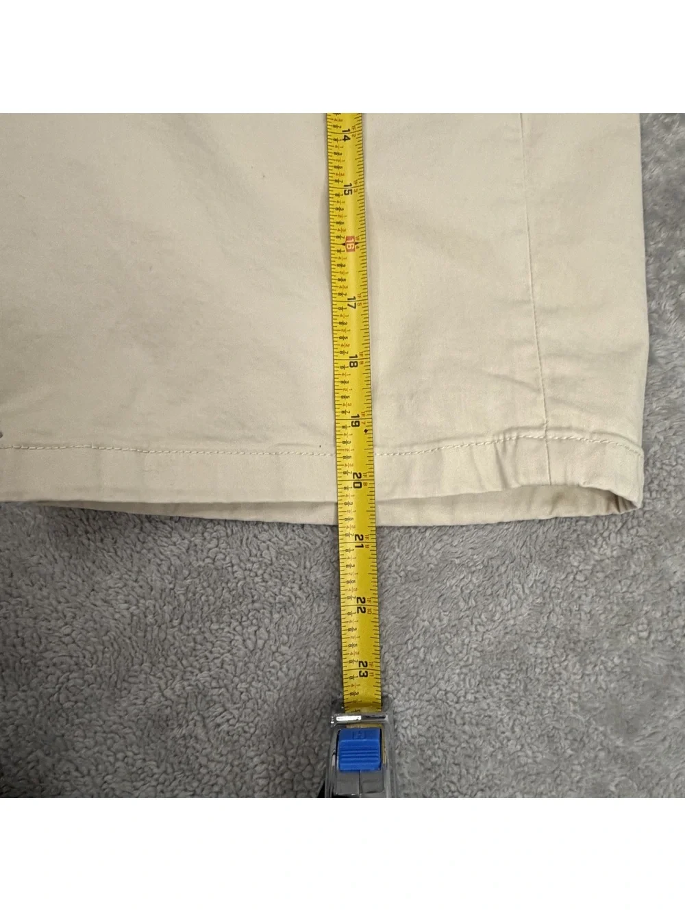 Mavi Simon Beige Chino Shorts Men’s 36 Stretch Cotton Bermuda Casual